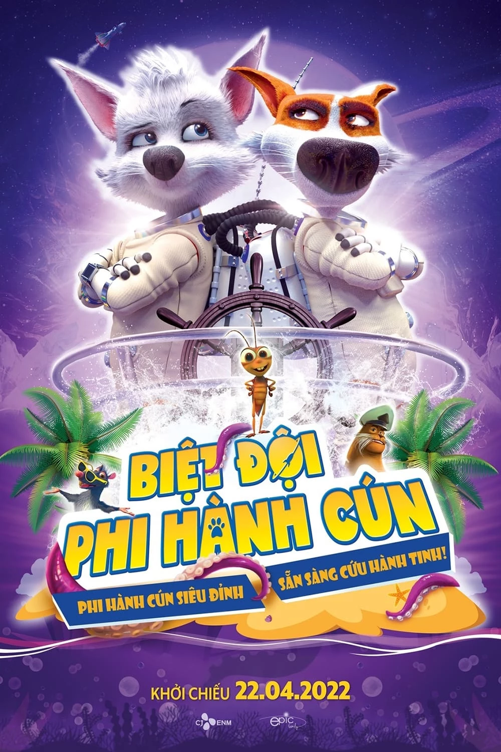 Biệt Đội Phi Hành Cún - Space Dogs: Tropical Adventure (2020)