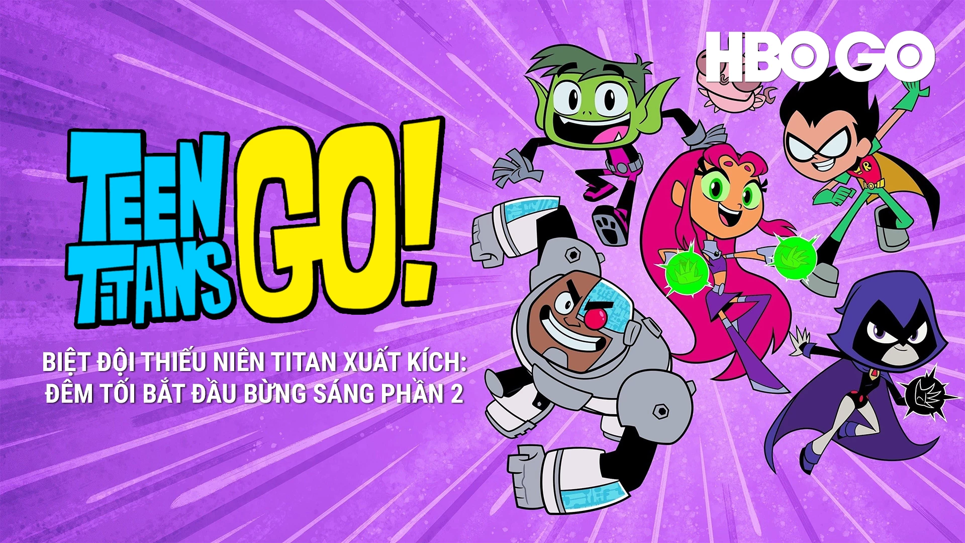 Biệt Đội Thiếu Niên Titan Xuất Kích Đêm Tối Bắt Đầu Bừng Sáng (Phần 2) - Teen Titans Go!: Night Begins To Shine 2