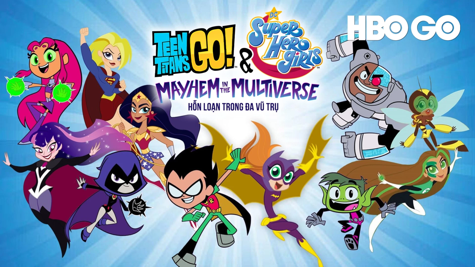 Biệt Đội Thiếu Niên Titan Xuất Kích Và Các Nữ Siêu Anh Hùng DC: Hỗn Loạn Trong Đa Vũ Trụ - Teen Titans Go! & DC Super Hero Girls: Mayhem In The Multiverse