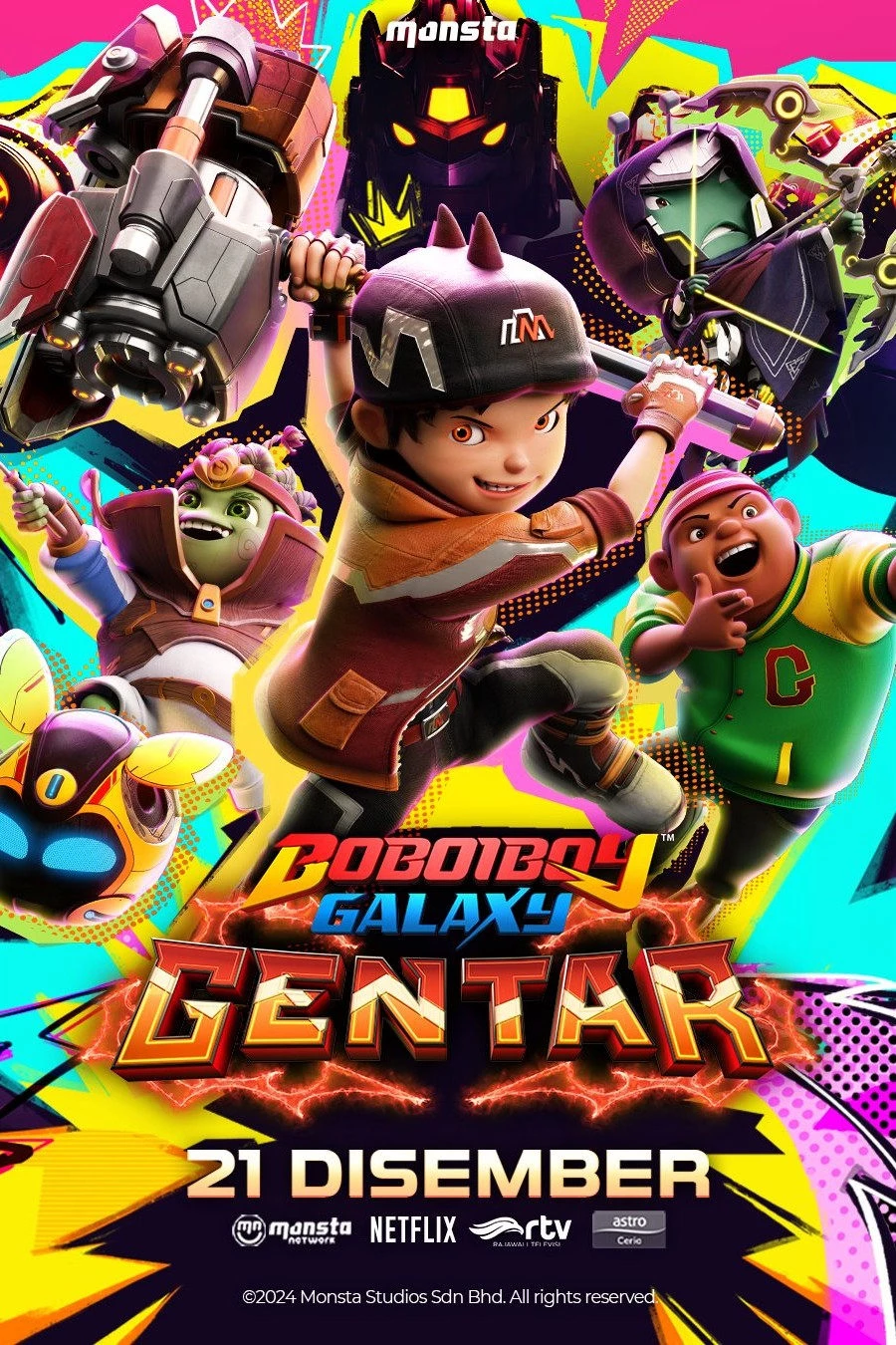 Boboiboy Galaxy Gentar (Phần 4) - BoBoiBoy Galaxy (Season 4)