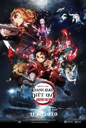 Chuyến Tàu Định Mệnh Chính Thức Khởi Hành - Kimetsu No Yaiba Movie (2020)