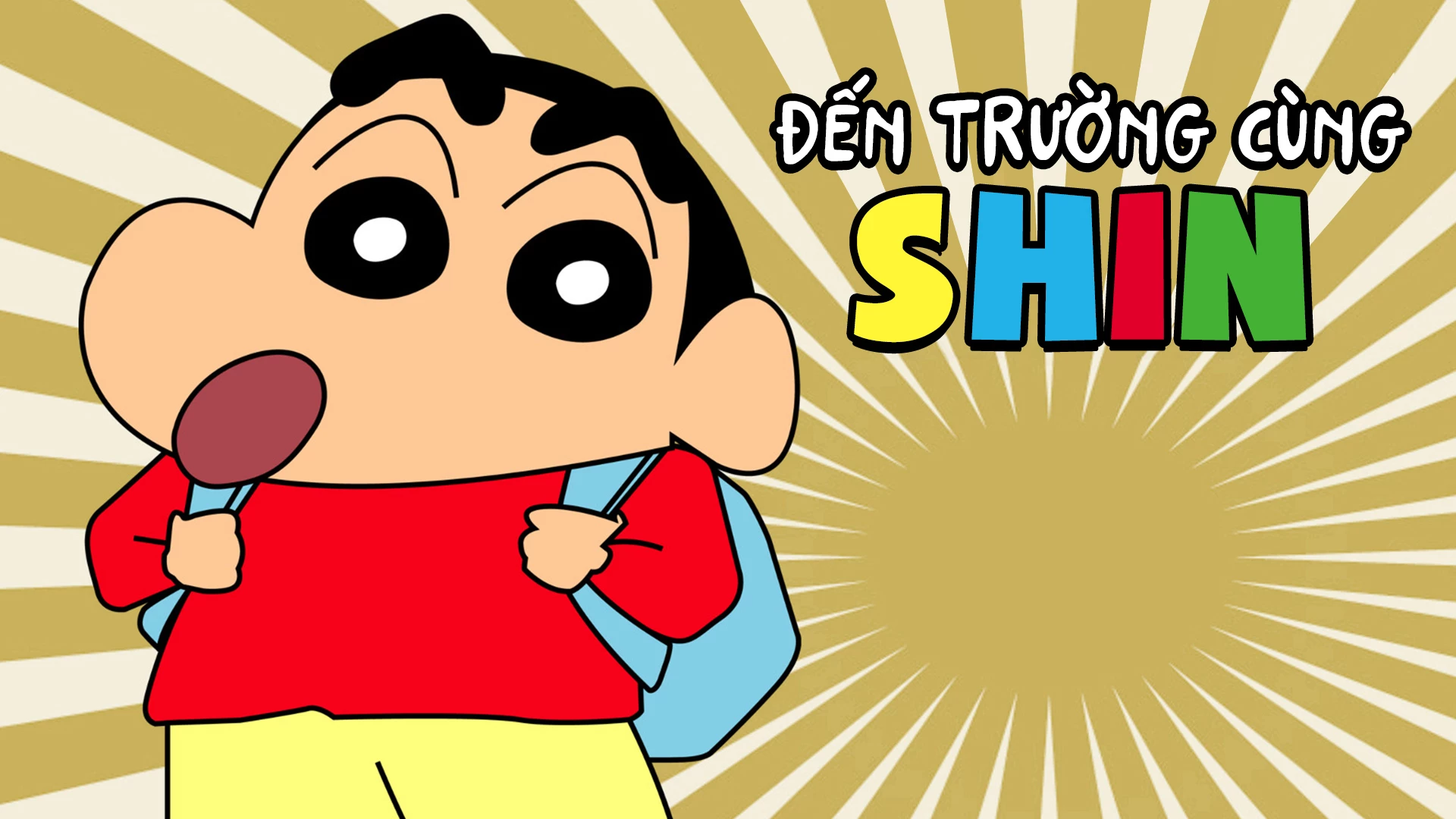 Đến Trường Cùng Shin - Shinchan School Time