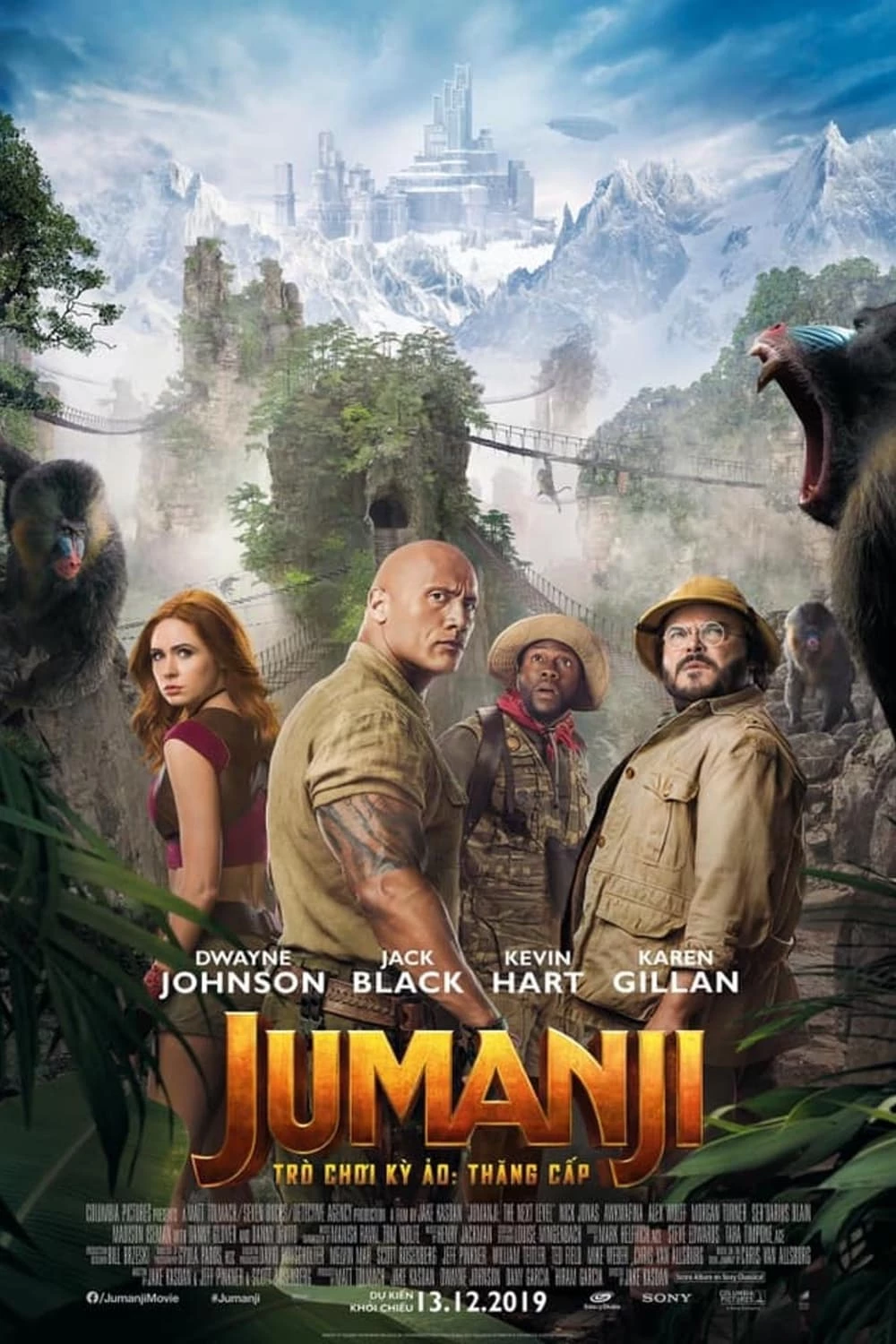 Jumanji - Trò Chơi Kỳ Ảo: Thăng Cấp - Jumanji: The Next Level (2019)