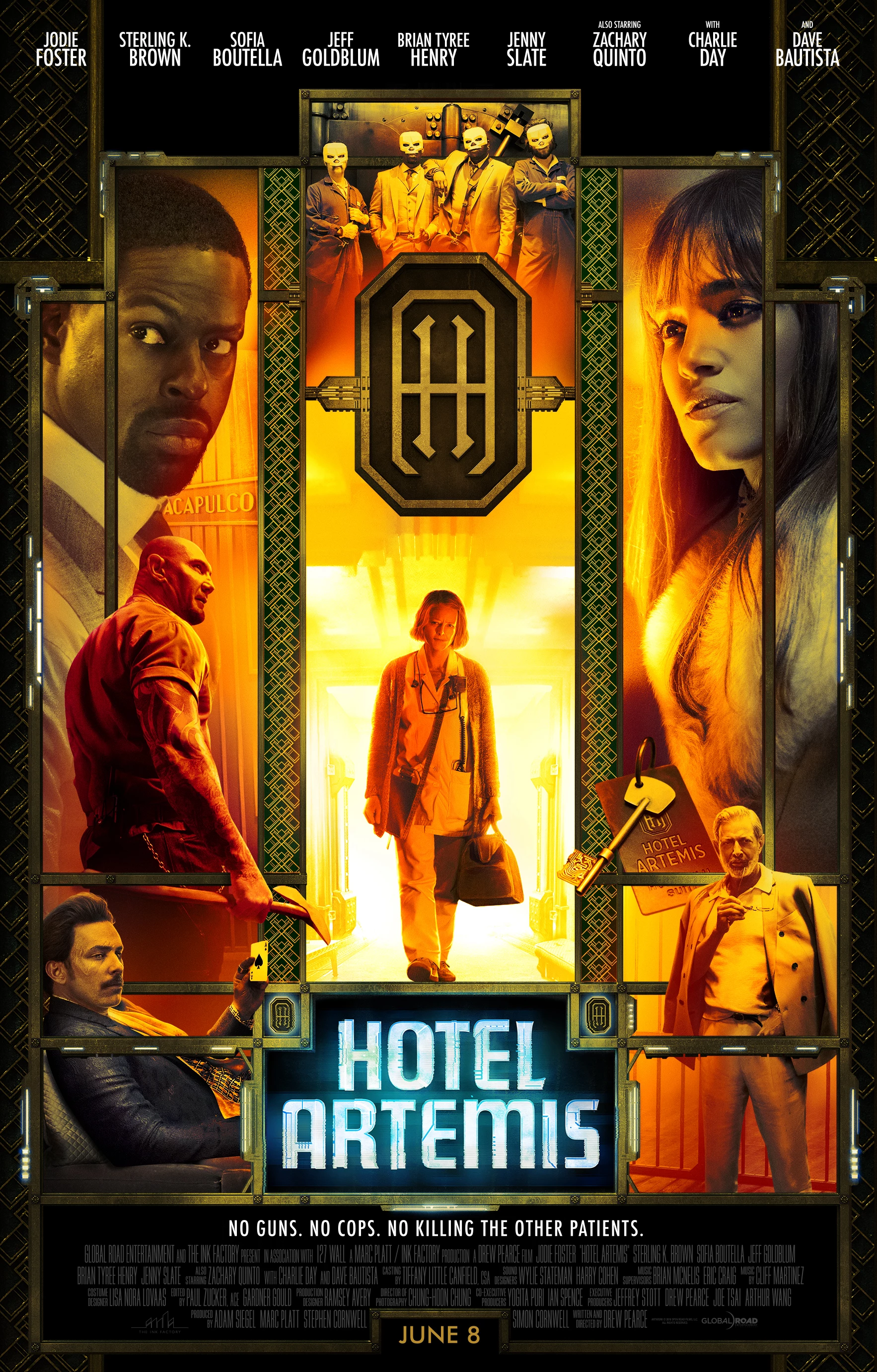 Khách Sạn Tội Phạm - Hotel Artemis (2018)