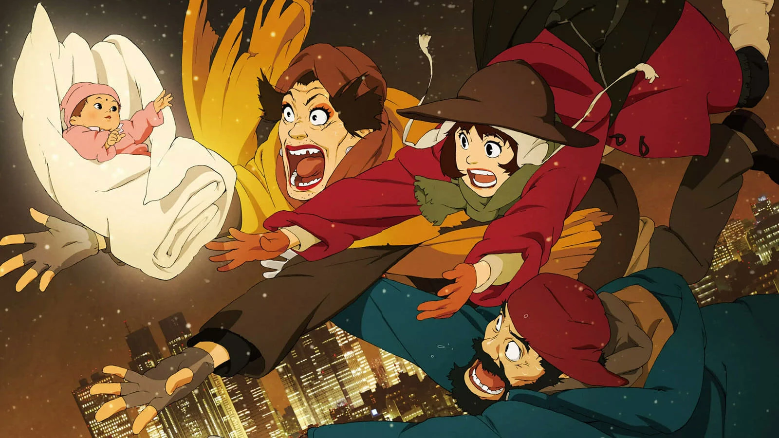 Một Đêm Tuyết Phủ - Tokyo Godfathers