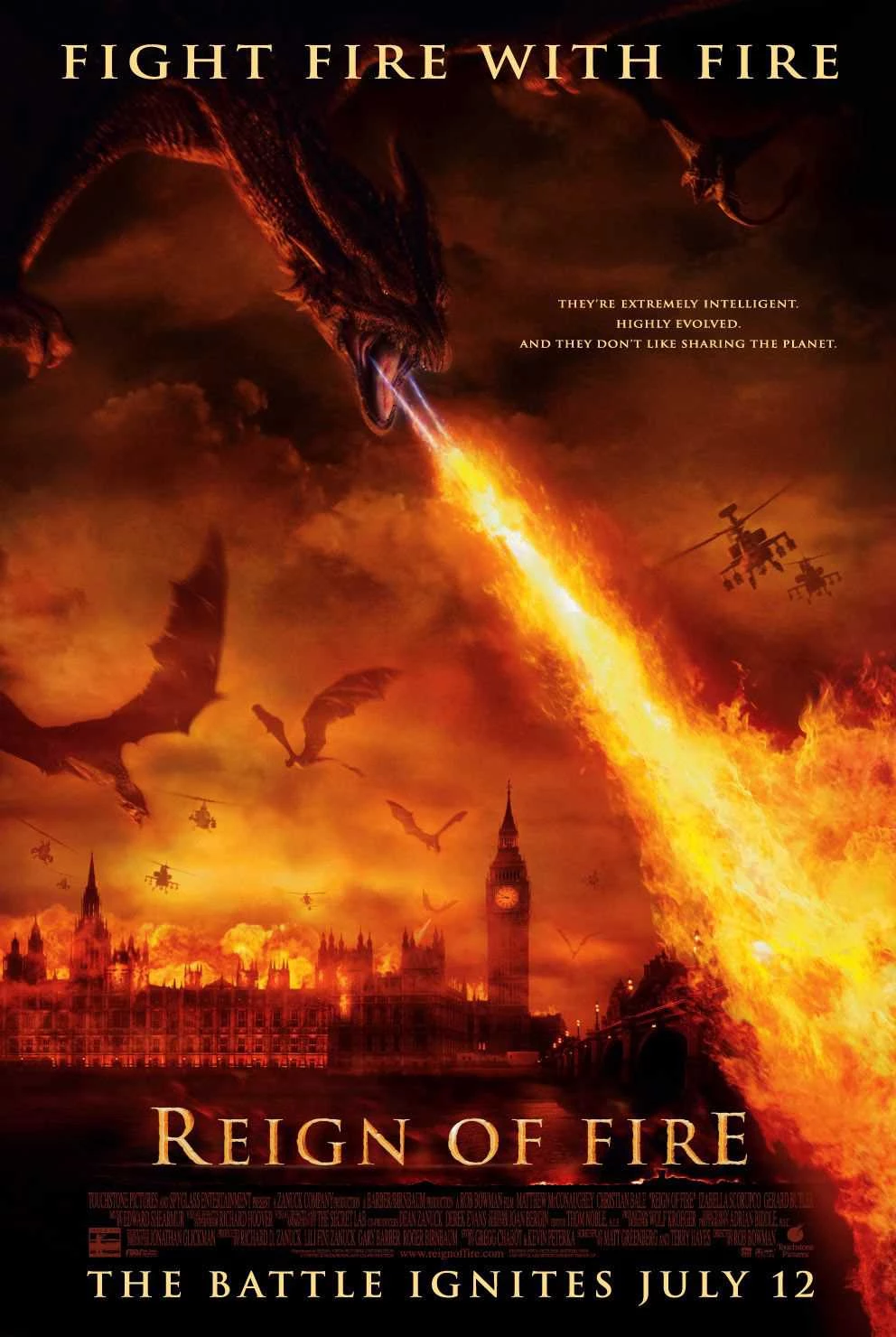 Triều đại rồng - Reign of Fire (2001)